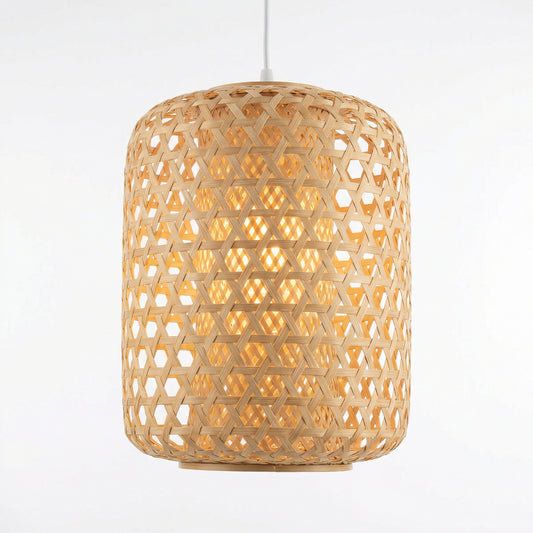 Bamboo Weave Pendant Lamp